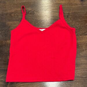 St. John Vibrant Red Camisole Top